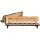 Oiled alder wood schnapps bench - incl. 6 schnapps glasses "A toast to your 20th birthday"