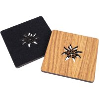 Eichenholz-Untersetzer FSC®-zertifiziert mit...