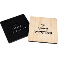 Zirbenholz Untersetzer mit Filzrücken |...