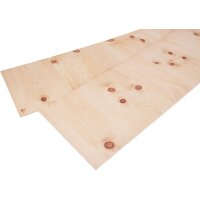 Zirbe Furnier Holzplatte A/B 5 mm MDF Kern | Lasertauglich roh 1000 x 600 mm (+/-2 mm)