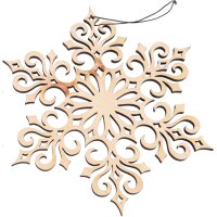 Handmade poinsettia made of fragrant Swiss stone pine on...