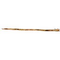 Rustic walking stick / shepherds crook with hand-carved Wurzelsepp