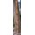 Shepherds crook with carved edelweiss motif - hiking stick for alpine adventures