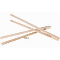 Grillzange aus Buchenholz 40 cm – Robuste...