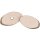 Handgefertigter Haselnuss Rindenscheiben-Magnet | oval 5-7cm
