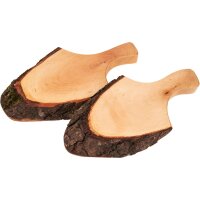 Serving Board with Handle & Bark – FSC® Alder Wood 18 - 23 cm