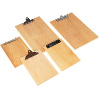 Klemmbrett aus 12mm FSC® Erle Massivholz