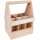 Holz Bierträger aus FSC® zertifizierter Erle