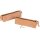 Leather pencil case in light brown - pencil case for pens and writing utensils