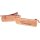 Leather pencil case in light brown - pencil case for pens and writing utensils