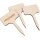 Pflanzenstecker/Blumenstecker aus Pappel - 10x6x0.3 cm