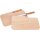 Schneidebrett mit Messerschlitz - Messerbrett aus FSC® Erle 26 x 15,5 x 1,2 cm mit Messer