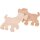 Beech cutting board - dog - 30 x 27.5 x 2 cm - CNC shape -