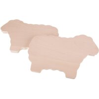 Sheep-Shaped Cutting Board – Beech Wood 35 x 22.5 x...