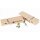 Holz-Wäscheklammer aus naturbelassenem Buchenholz aus Deutschland - 72 x 20 x 13 mm