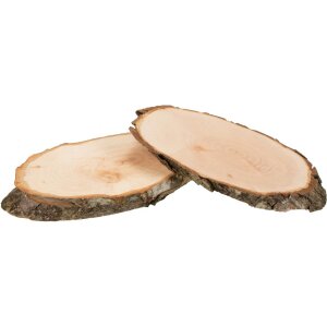 Bark slice alder oval 14 - 18 cm / bark board / tree slice
