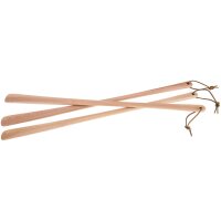 Beech wood shoehorn XXL - 63cm shoehorn - with print: