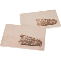 Schneidebrett auf FSC® Ahornholz 26 x 15 x 1,5 cm mit...
