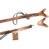 Combined shepherds crook / walking stick and camera/binoculars monopod