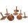 High-quality oiled oak spinning top | Turned 45x45x52mm