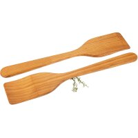Pfannenwender aus geöltem Kirschholz - 30 x 5,7 x...