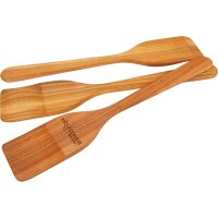 Oiled cherry wood spatula - 30 x 5.7 x 0.7 cm