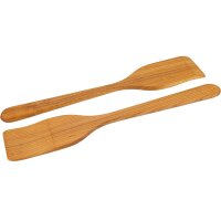 Oiled cherry wood spatula - 30 x 5.7 x 0.7 cm