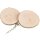 Alder coaster bark disc - round, approx. 9-12 x 0.8 cm