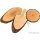 Bark slice alder oval 18 - 21 cm / bark board / tree slice raw