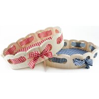 Ovaler Brotkorb aus Fichtenholz – Handgefertigt...