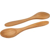 Esslöffel für Kinder / Teelöffel aus geöltem FSC® Kirschholz - 17 cm