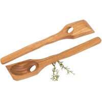 Olivenlöffel aus Geöltem Kirschholz - 17 cm -...