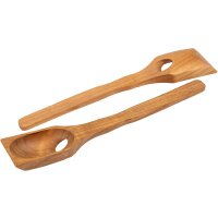 Olive Spoon – Oiled FSC® Cherry Wood 17 cm Elegant Tapas & Antipasti Spoon