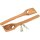 Olive spoon made of oiled cherry wood - 17 cm - Stylish cutlery for antipasti and tapas