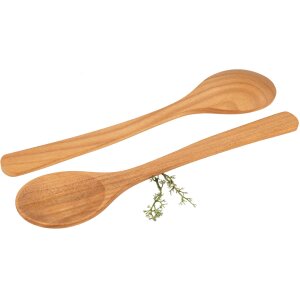 Esslöffel aus geöltem Kirschholz - 23 cm