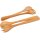 Oiled cherry wood salad servers - 30 cm - Stylish and sustainable