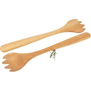 Fork / spoon made of oiled cherry wood - 30 cm
