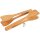 Oiled cherry wood salad tongs - environmentally friendly and stylish