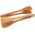 Oiled cherry wood salad tongs - environmentally friendly and stylish