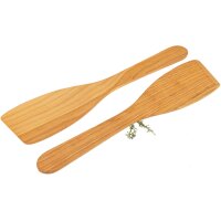Curved Spatula Made from FSC®-Certified Cherry Wood