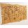 Holz Wandbild Weltkarte Antik aus Geölter Eiche FSC® - 120x72 cm