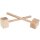 Meat hammer made entirely of beech wood - Simple meat preparation