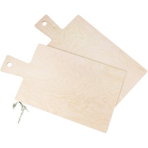 Pizza & Flatbread Paddle from Birch Wood – 48 x 25.5 x 0.4 cm with Beveled Edge