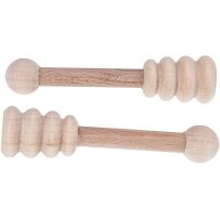 Maple wood honey dipper – 8 cm wooden honey spoon...