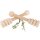 Wooden honey lifter / honey spoon 8 cm made of maple wood