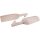 Large flour scoop made of lime wood - Hand-carved - 40 cm