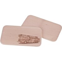 Cutting board alder 26 x 15 cm - Fire brigade