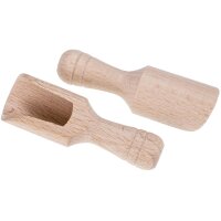Traditionelle Holz-Kaffeeschaufel aus Buchenholz 7,5cm