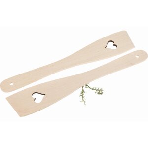 Wooden Spatula Beech – Heart Cut-Out Design