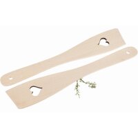 Pfannenwender aus Buche – mit Herz-Ausschnitt